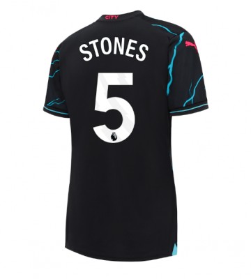 Manchester City John Stones #5 Tredje Tröja Kvinnor 2023-24 Kortärmad